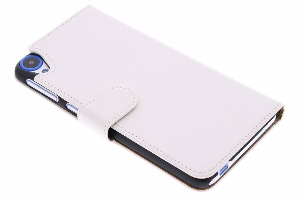 Image of Witte effen booktype hoes voor de HTC Desire 820