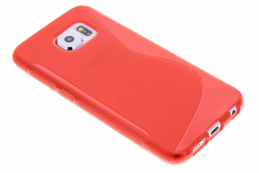 Image of Rood S-line TPU hoesje voor de Samsung Galaxy S6