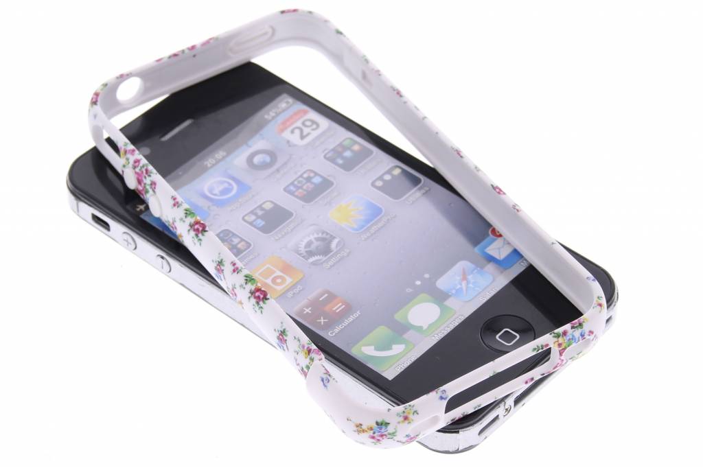 Image of Bloemetjes design bumper voor de iPhone 4 / 4s