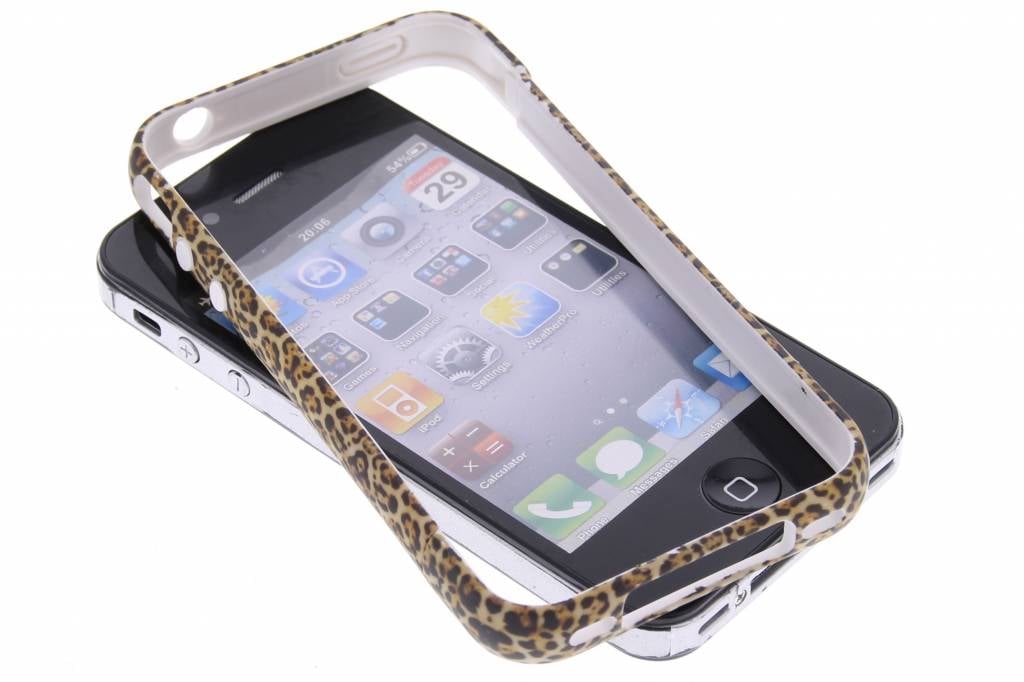 Image of Luipaard design bumper voor de iPhone 4 / 4s