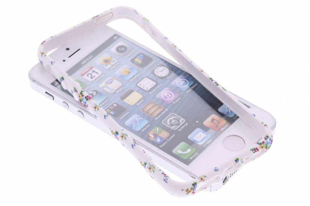 Image of Bloemetjes design bumper voor de iPhone 5 / 5s / SE