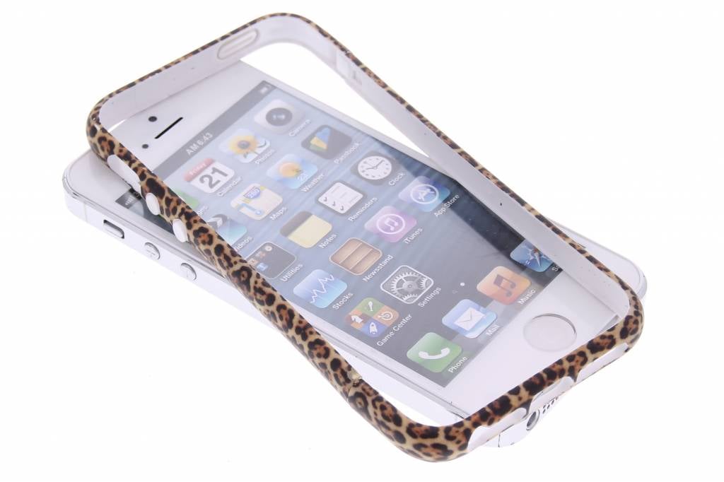 Image of Luipaard design bumper voor de iPhone 5 / 5s / SE