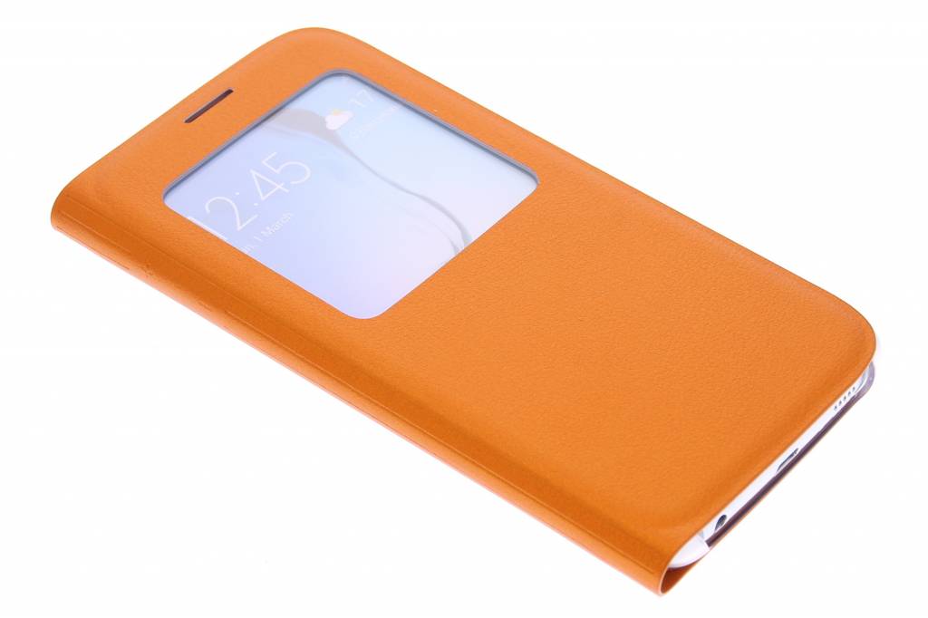 Image of originele S View Cover voor de Galaxy S6 - Oranje