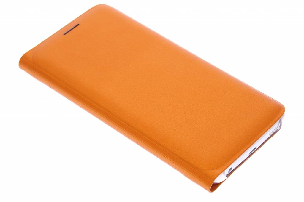 Image of originele Flip Wallet Galaxy S6 Edge - oranje