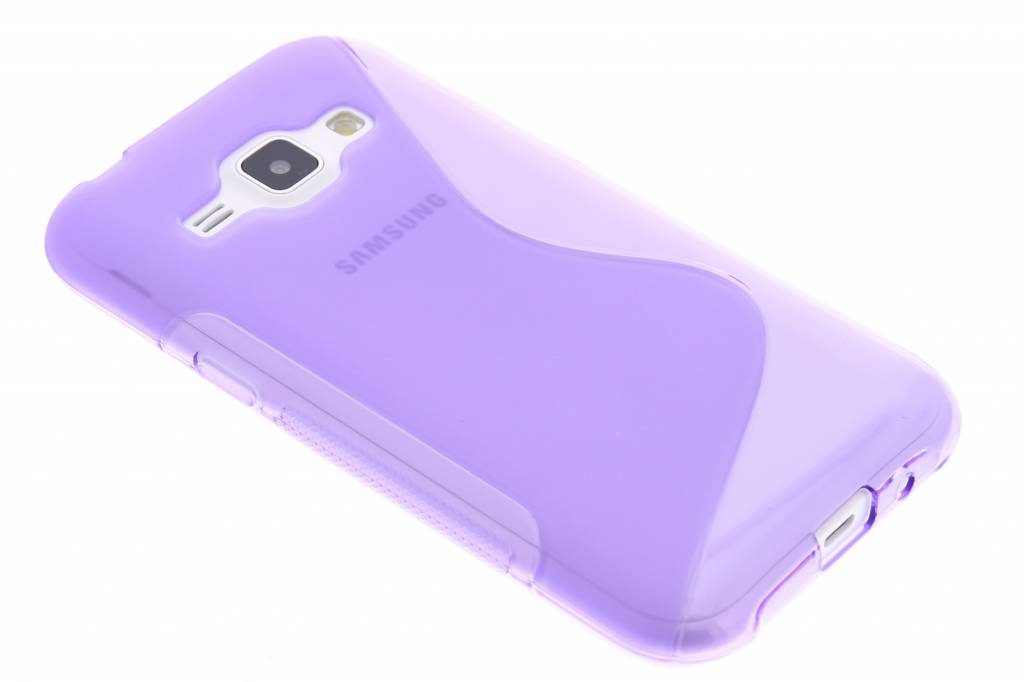 Image of Paars S-line TPU hoesje voor de Samsung Galaxy J1