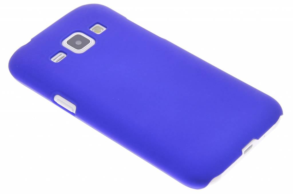 Image of Blauw effen hardcase hoesje voor de Samsung Galaxy J1