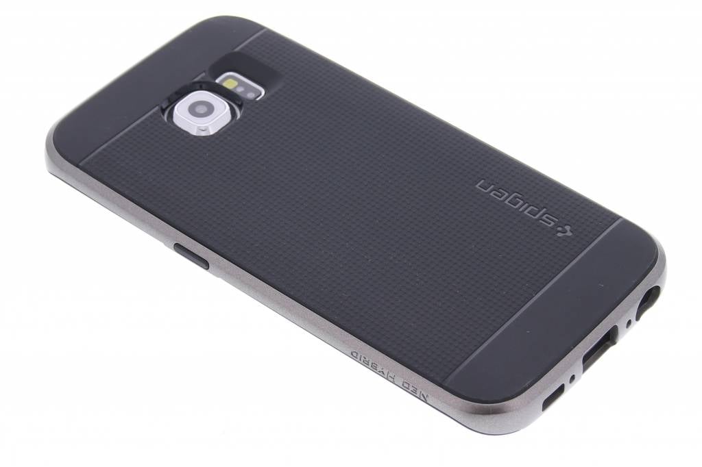 Image of Neo Hybrid Case voor de Samsung Galaxy S6 Edge - Gunmetal