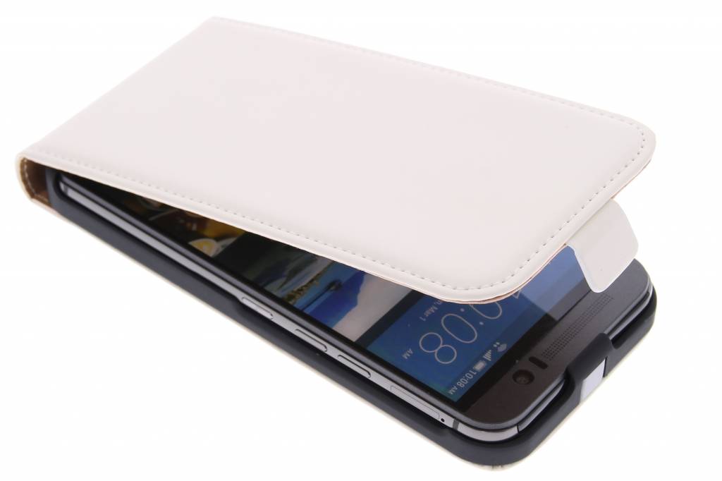 Image of Mobiparts Premium Flip Case HTC One M9 White