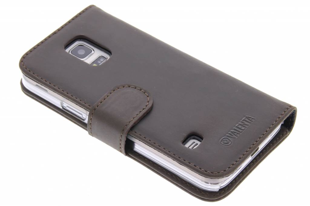 Image of Booklet Classic Luxe voor de Samsung Galaxy S5 Mini - Vintage Brown