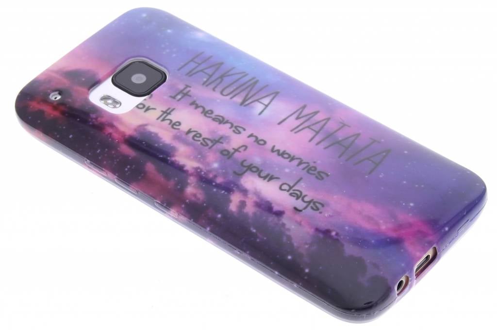 Image of Hakuna Matata design TPU siliconen hoesje voor de HTC One M9