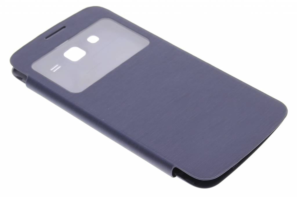 Image of Donkerblauwe flipcover met venster voor de Samsung Galaxy Grand 2