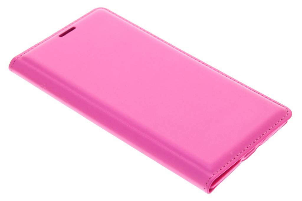 Image of Fuchsia metallic flip wallet voor de Samsung Galaxy S5 Mini