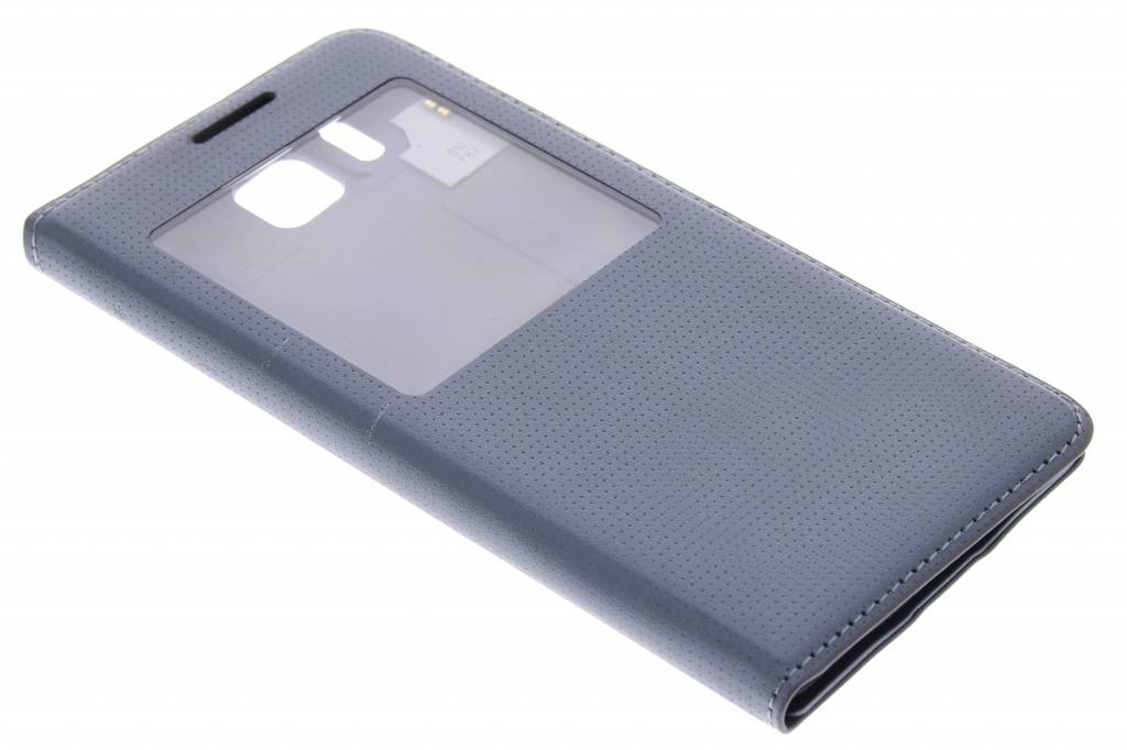 Image of Grijze flipcover met venster voor de Samsung Galaxy Alpha