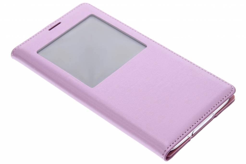 Image of Roze flipcover met venster voor de Samsung Galaxy S5 (Plus)