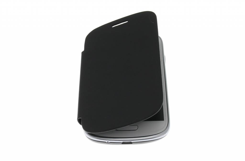 Image of Zwarte flipcover voor de Samsung Galaxy S3 Mini