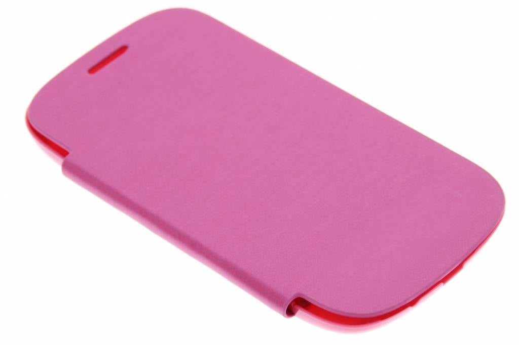 Image of Fuchsia flipcover voor de Samsung Galaxy S3 Mini