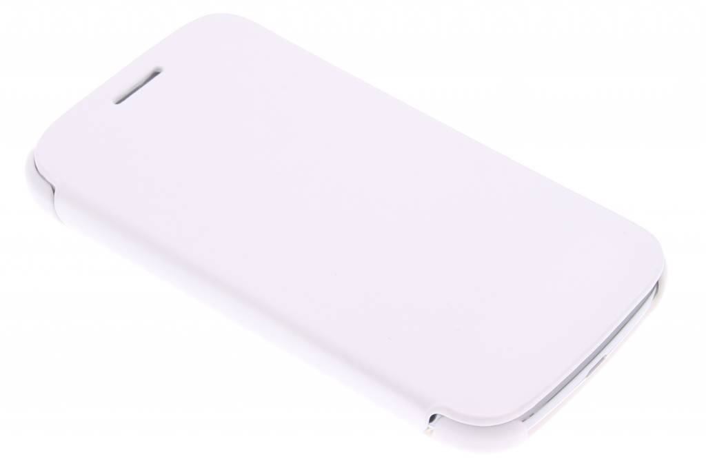 Image of Witte slim booktype hoes voor de Samsung Galaxy Core