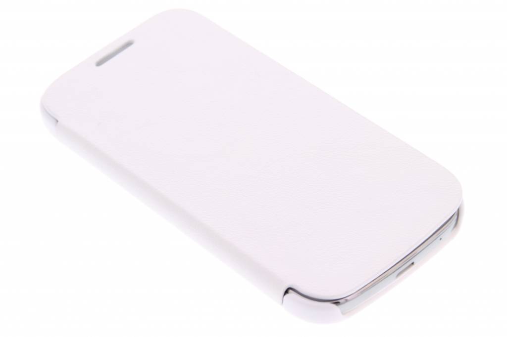 Image of Witte slim booktype hoes voor de Samsung Galaxy S4 Mini i9190