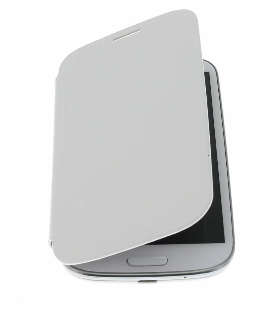 Image of Witte flipcover voor de Samsung Galaxy S3 / Neo