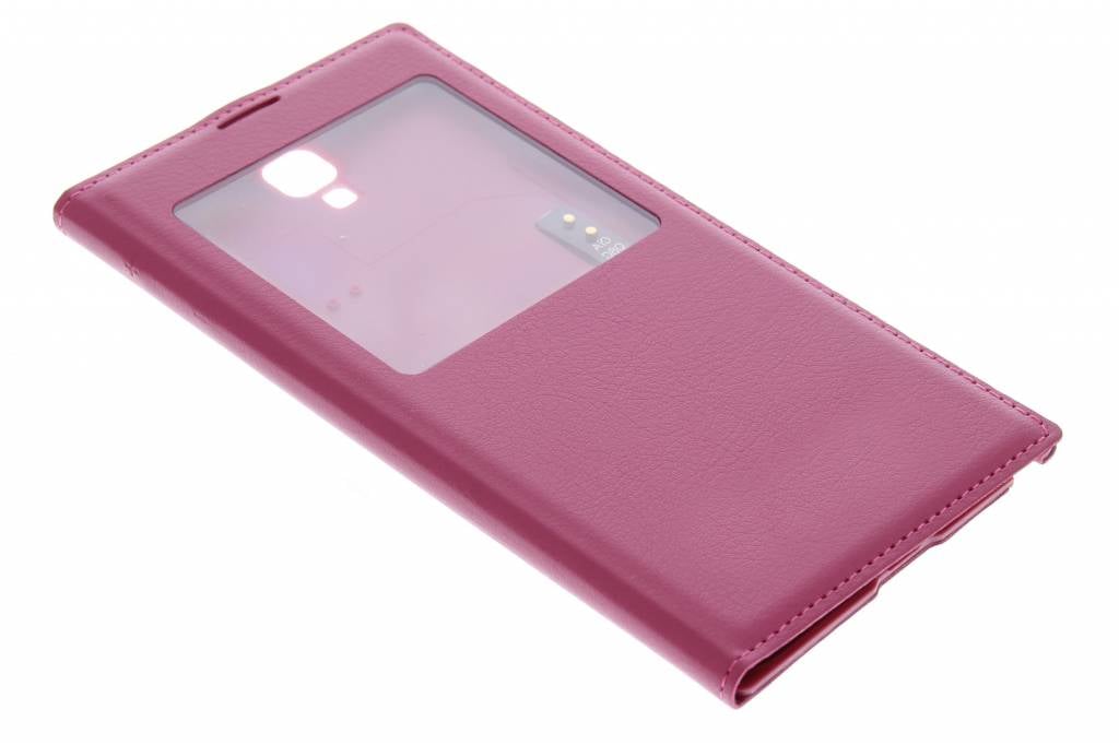 Image of Fuchsia flipcover met venster voor de Samsung Galaxy Note 3 Neo