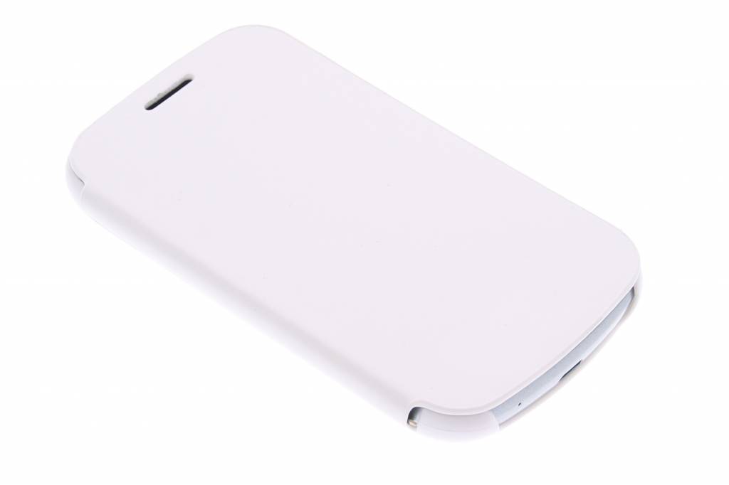 Image of Witte slim booktype hoes voor de Samsung Galaxy Trend Lite