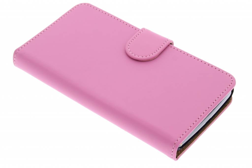 Image of Roze effen booktype hoes voor de LG L Bello / L80 Plus