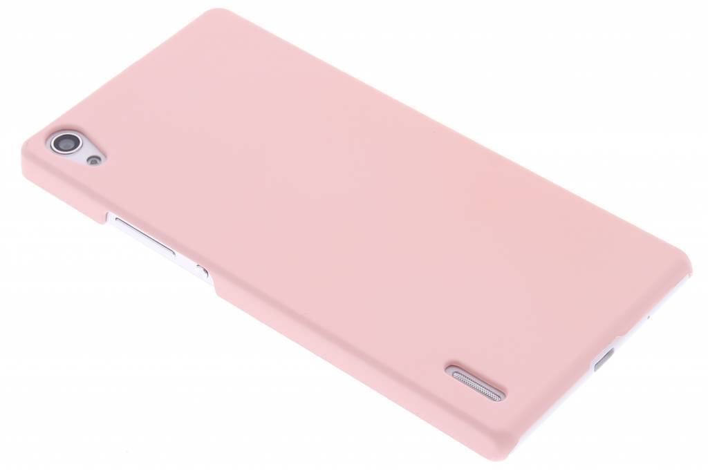 Image of Poederroze pastel hardcase hoesje voor de Huawei Ascend P7