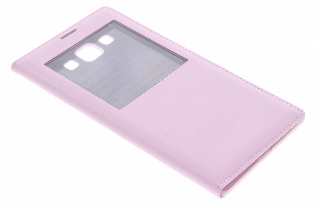 Image of Roze flipcover met venster voor de Samsung Galaxy A7