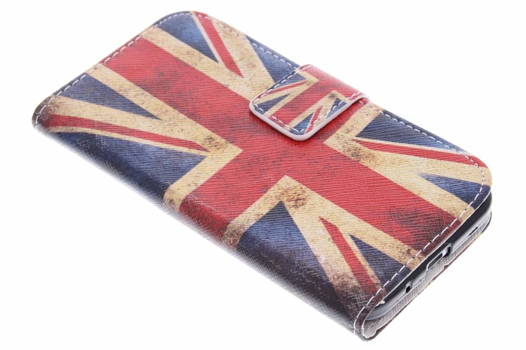 Image of Britse vlag design TPU booktype hoes voor de Samsung Galaxy Core Prime