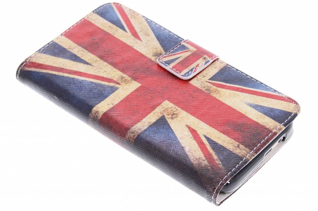 Image of Britse vlag design TPU booktype hoes voor de HTC One M9