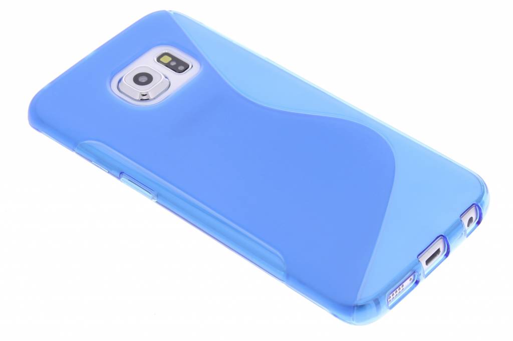 Image of Blauw S-line TPU hoesje voor de Samsung Galaxy S6 Edge
