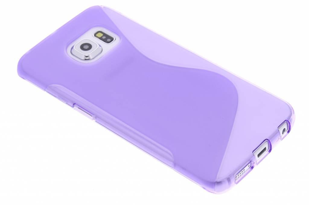 Image of Paars S-line TPU hoesje voor de Samsung Galaxy S6 Edge