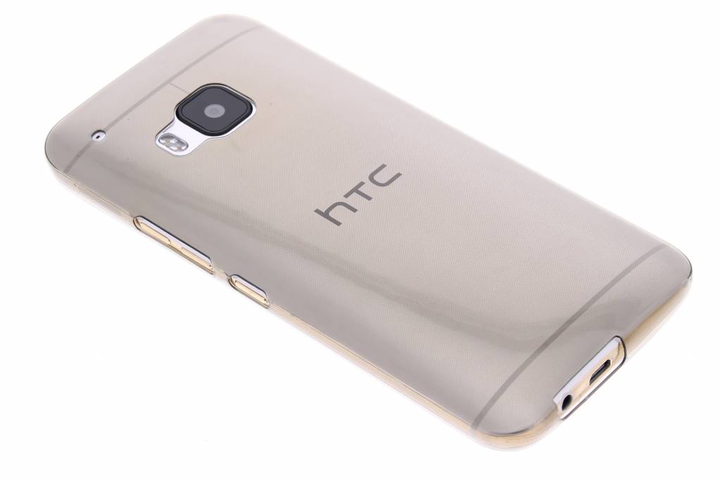 Image of Grijs ultra thin transparant TPU hoesje voor de HTC One M9