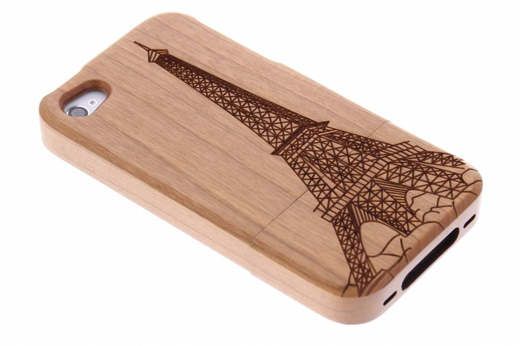 Image of Houten hardcase hoesje met print voor de iPhone 4 / 4s