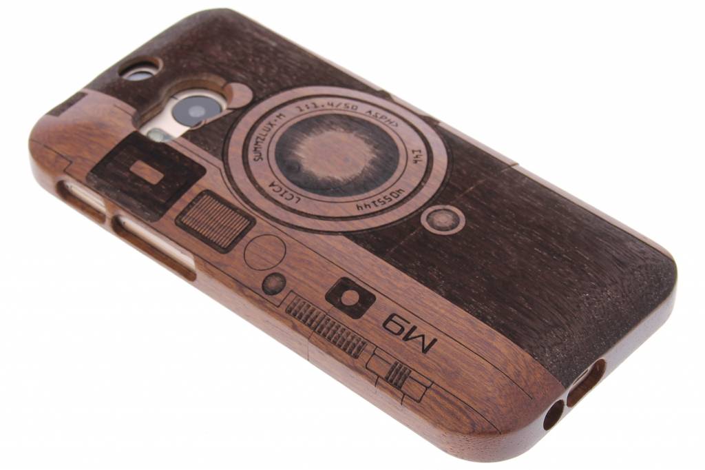 Image of Houten hardcase hoesje met print voor de HTC One M8 / M8s