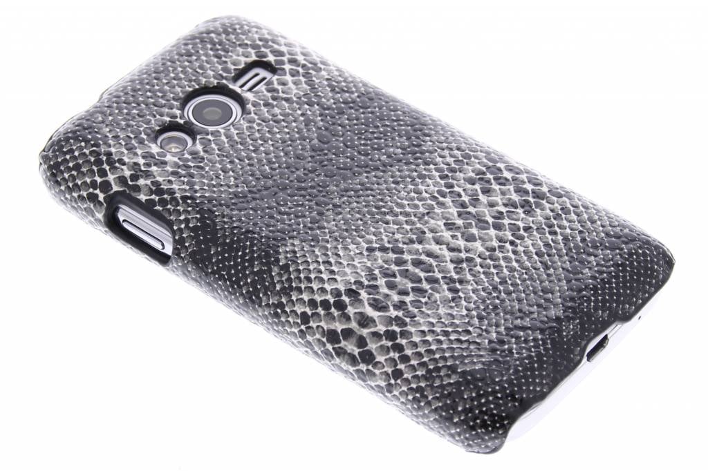 Image of Zwart slangen design hardcase hoesje voor de Samsung Galaxy Trend 2 (Lite)