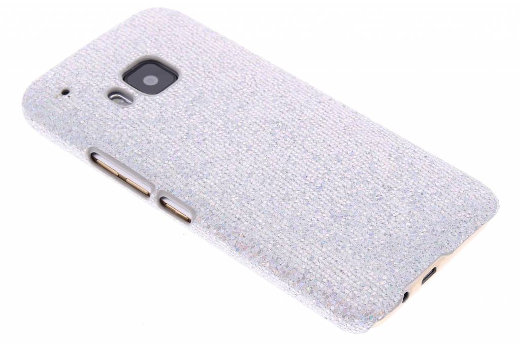 Image of Zilver glamour design hardcase hoesje voor de HTC One M9