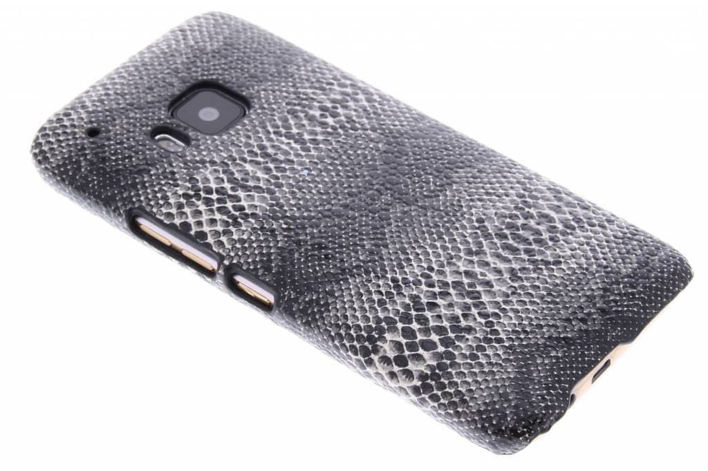 Image of Zwart slangen design hardcase hoesje voor de HTC One M9