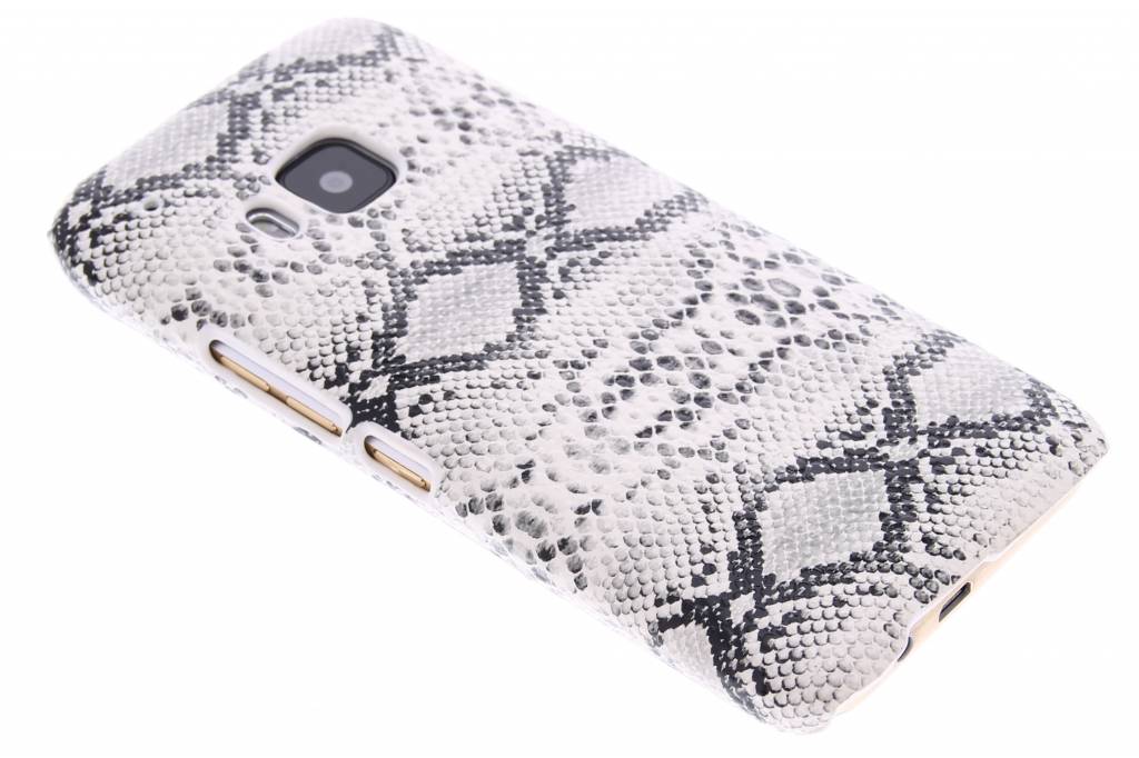 Image of Wit slangen design hardcase hoesje voor de HTC One M9