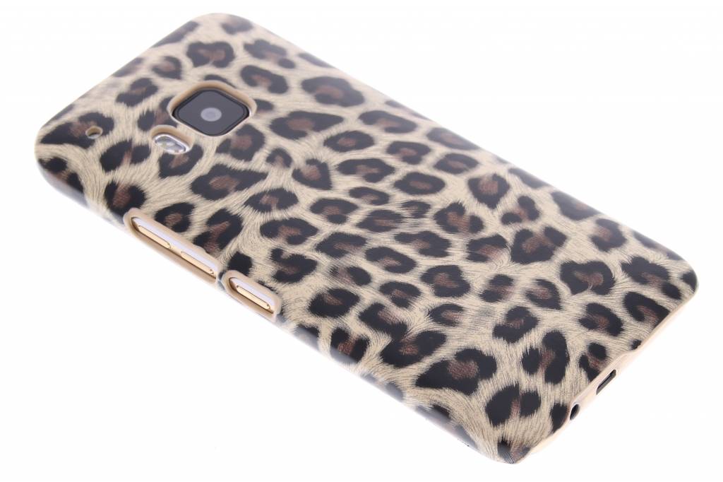 Image of Bruin luipaard design hardcase hoesje voor de HTC One M9