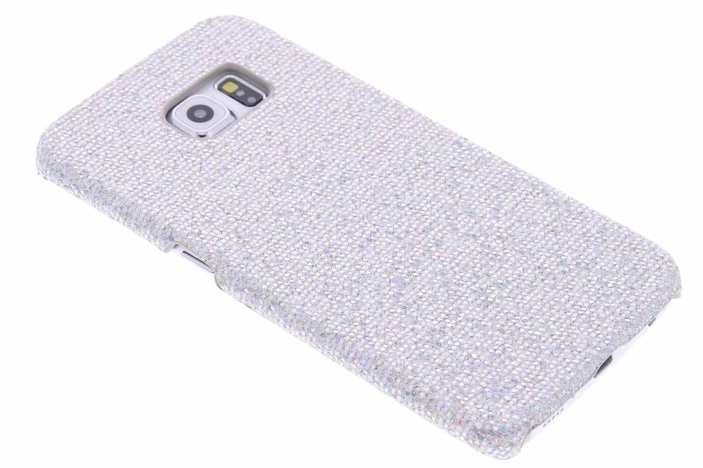 Image of Zilver glamour design hardcase hoesje voor de Samsung Galaxy S6 Edge