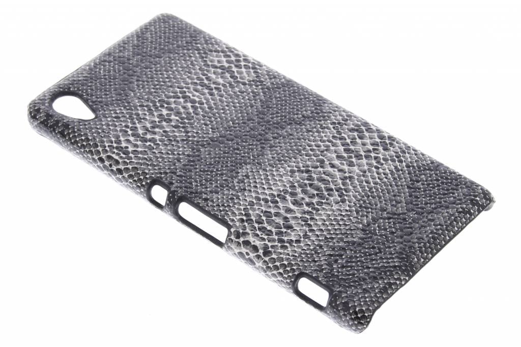 Image of Zwart slangen design hardcase hoesje voor de Sony Xperia Z3 Plus