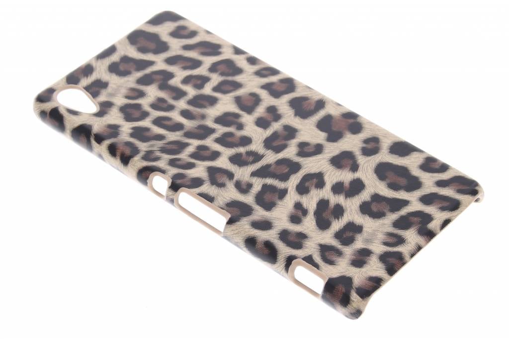 Image of Bruin luipaard design hardcase hoesje voor de Sony Xperia Z3 Plus