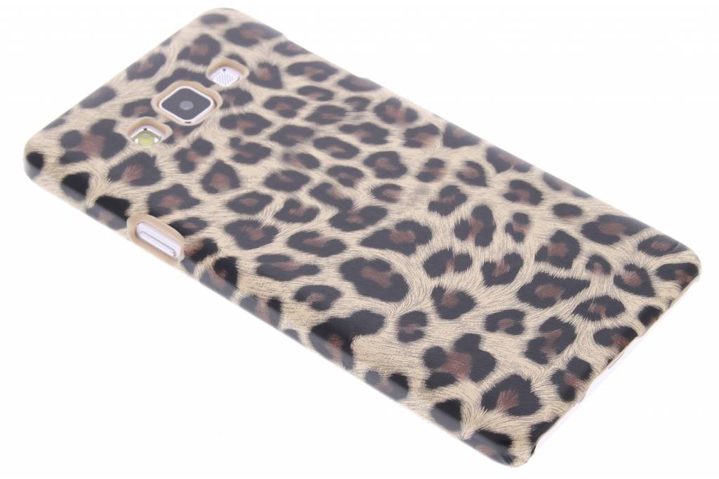 Image of Bruin luipaard design hardcase hoesje voor de Samsung Galaxy A7