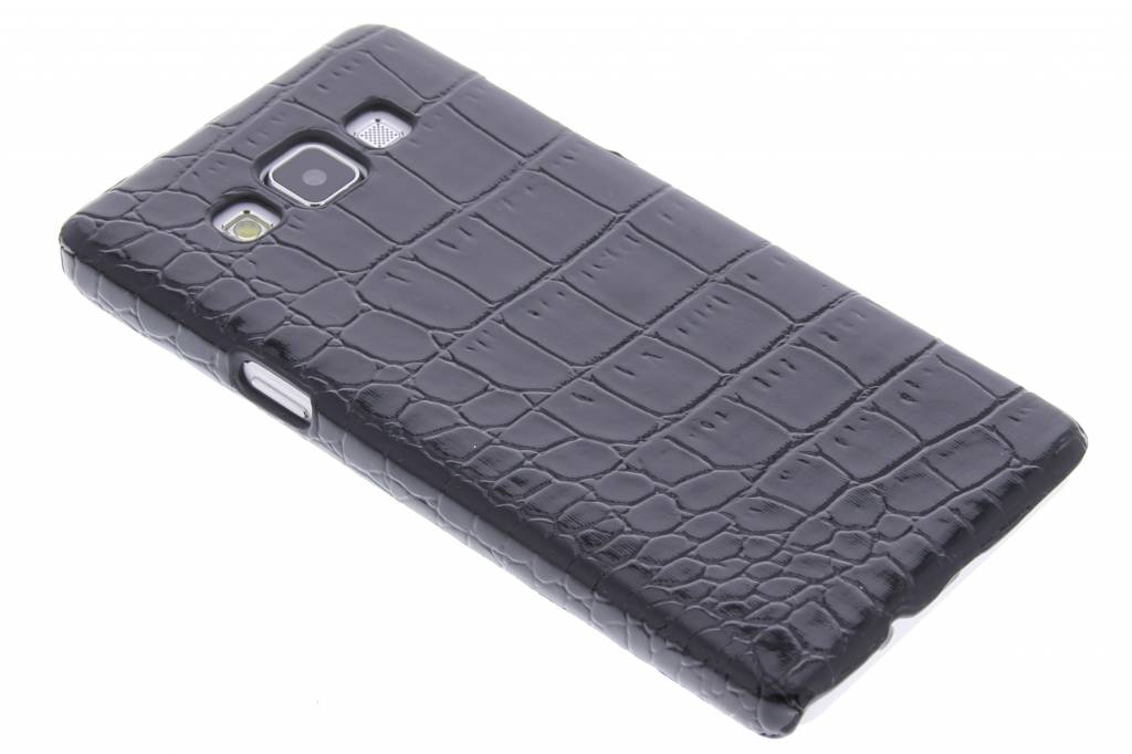 Image of Zwart krokodil design hardcase hoesje voor de Samsung Galaxy A5