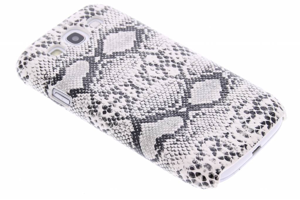 Image of Wit slangen design hardcase hoesje voor de Samsung Galaxy S3 / Neo