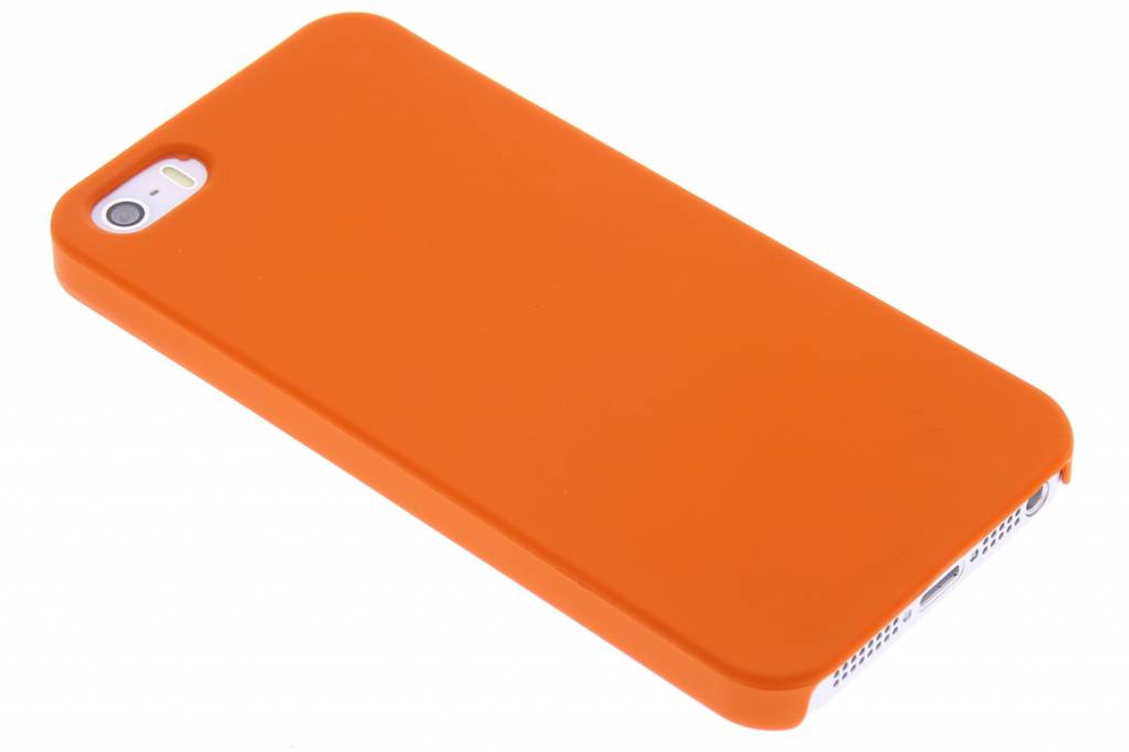 Image of Oranje effen hardcase hoesje voor de iPhone 5 / 5s / SE