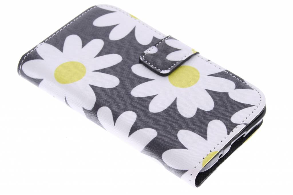 Image of Bloemen design TPU booktype hoes voor de Samsung Galaxy Core Prime