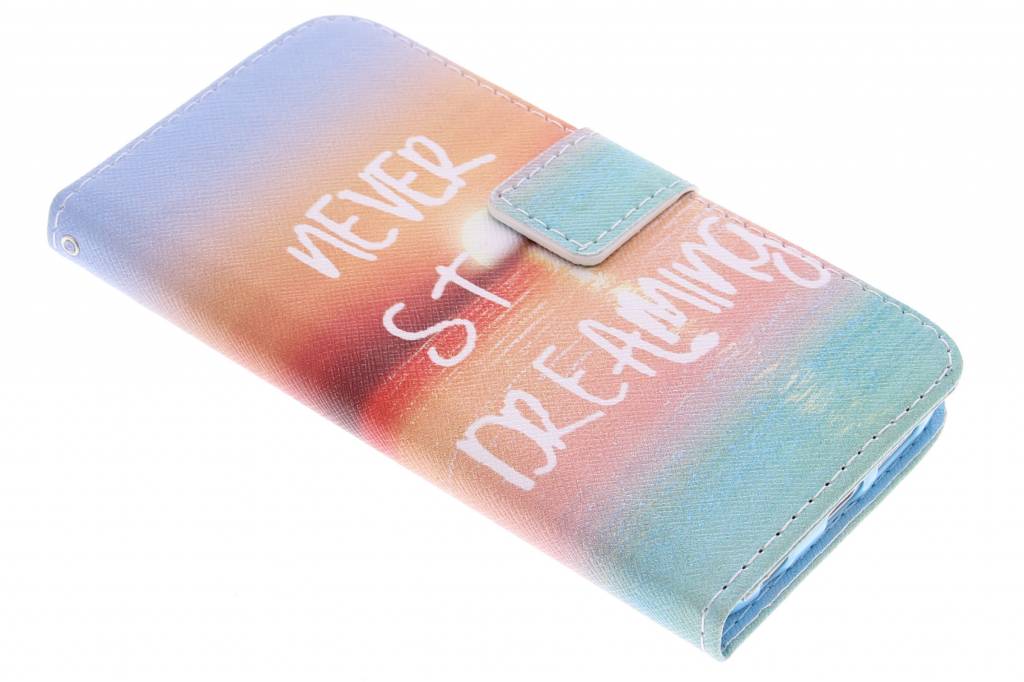 Image of Dreaming design TPU booktype hoes voor de Samsung Galaxy S6 Edge