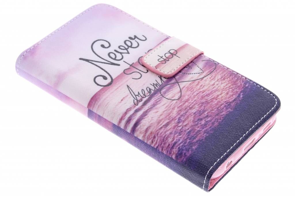 Image of Dreaming design TPU booktype hoes voor de Samsung Galaxy S6